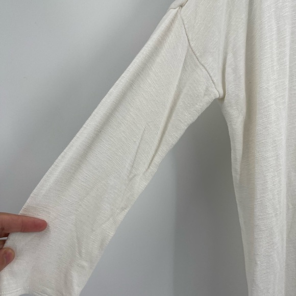 Women’s Calypso St. Barth White Viscose Tunic Blouse Top Size Xs - Picture 5 of 9